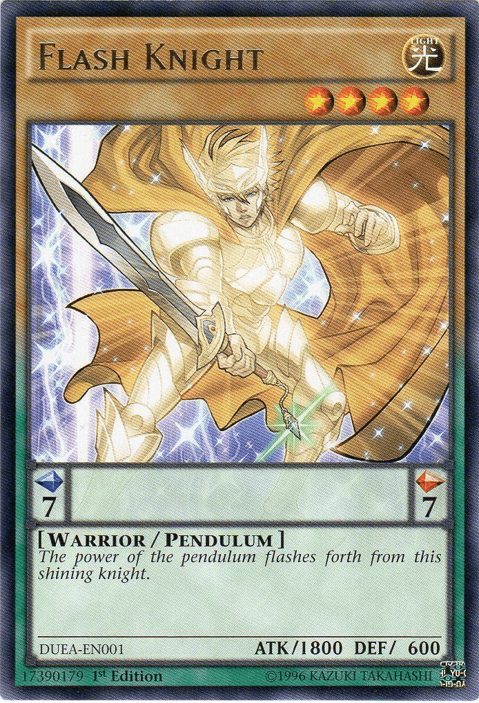 Flash Knight [DUEA-EN001] Rare - Josh's Cards