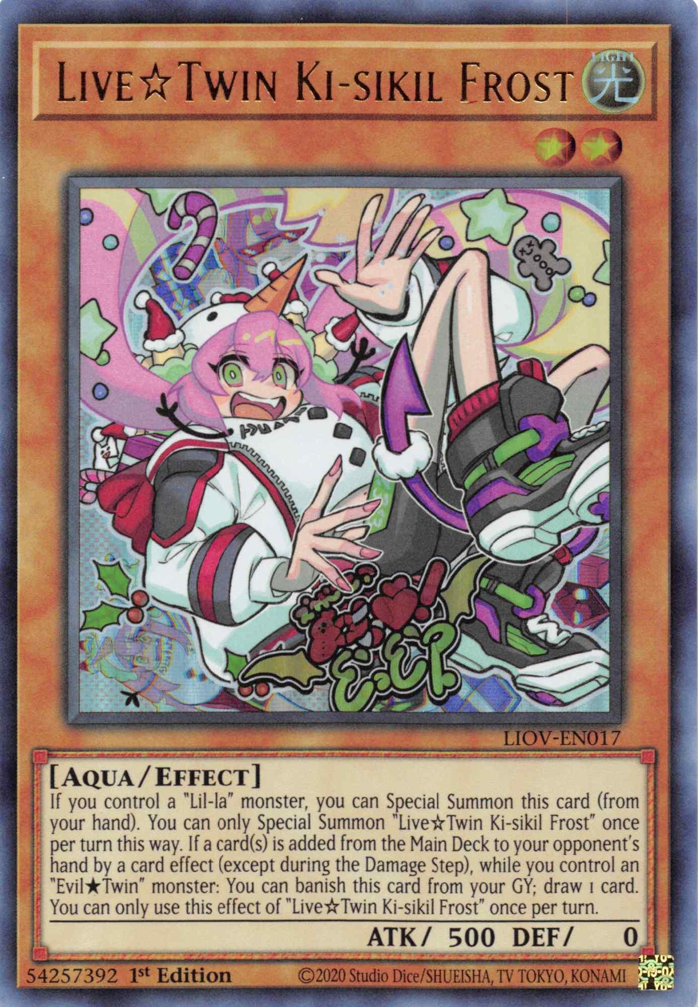 Live Twin Ki-sikil Frost [LIOV-EN017] Ultra Rare - Josh's Cards