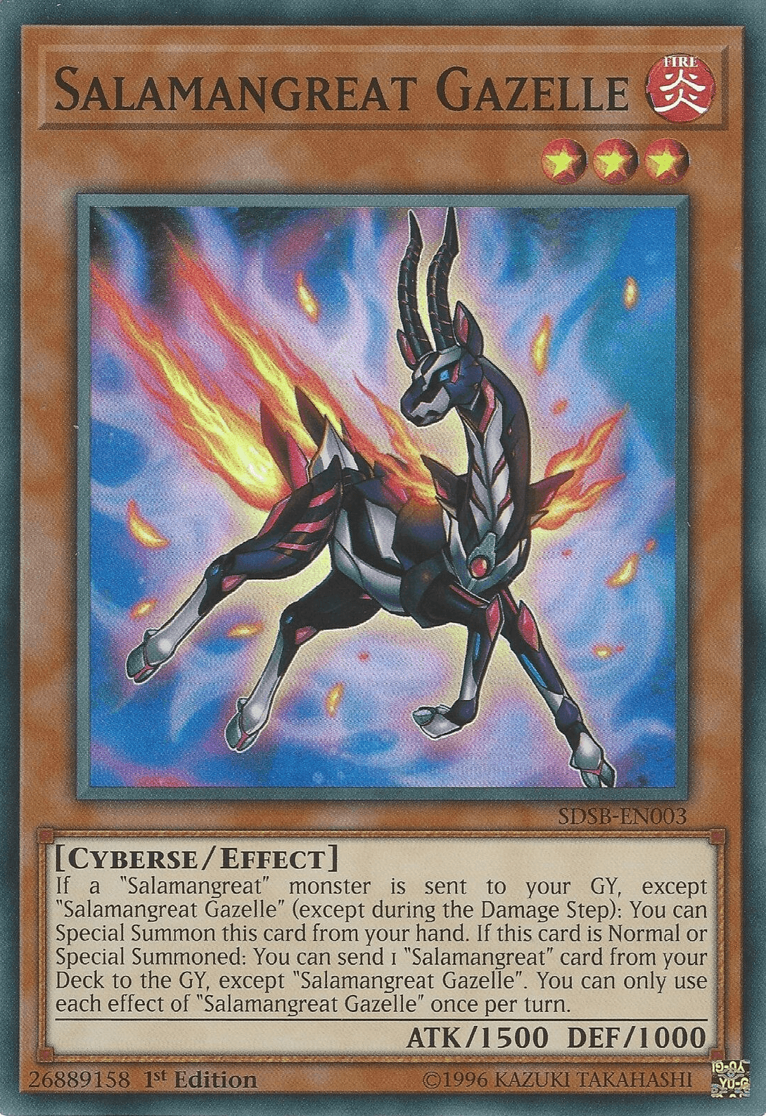 Salamangreat Gazelle [SDSB-EN003] Super Rare - Josh's Cards