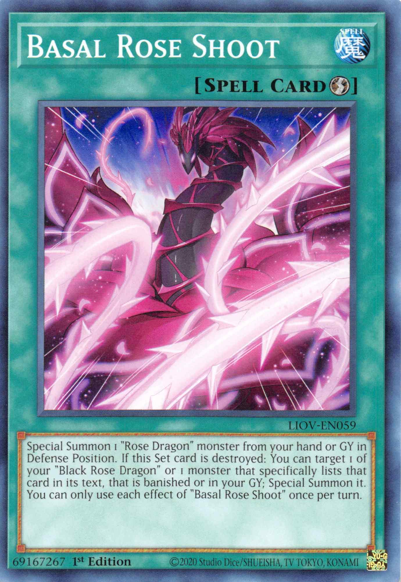Basal Rose Shoot [LIOV-EN059] Common - Josh's Cards
