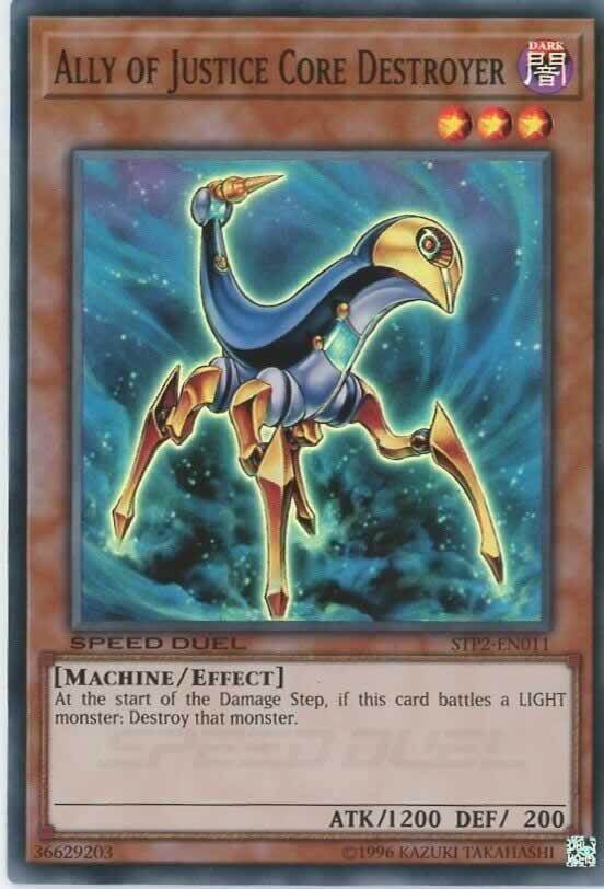 Ally of Justice Core Destroyer [STP2-EN011] Super Rare - Josh's Cards