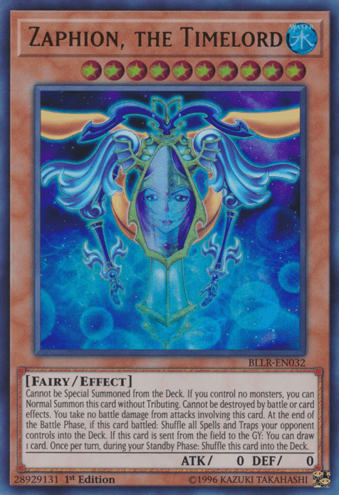 Zaphion, the Timelord [BLLR-EN032] Ultra Rare - Josh's Cards