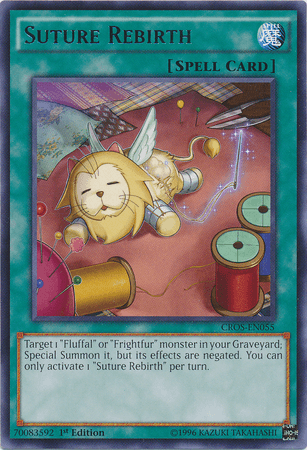 Suture Rebirth [CROS-EN055] Rare - Josh's Cards