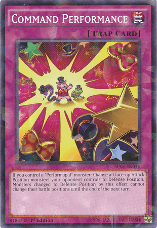 Command Performance [SP15-EN046] Shatterfoil Rare - Josh's Cards