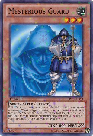 Mysterious Guard [BP01-EN058] Starfoil Rare - Josh's Cards