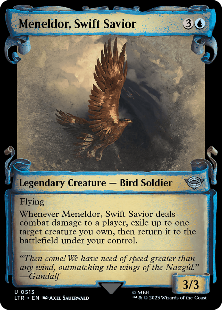 Meneldor, Swift Savior (LTR-513) - The Lord of the Rings: Tales of Middle-earth: (Showcase)