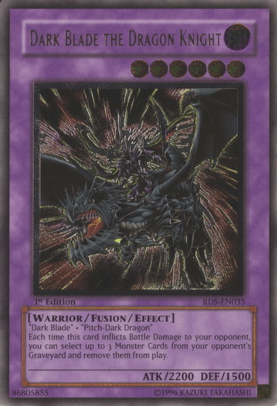 Dark Blade the Dragon Knight [RDS-EN035] Ultimate Rare - Josh's Cards