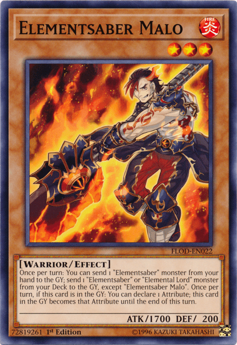 Elementsaber Malo [FLOD-EN022] Common - Josh's Cards