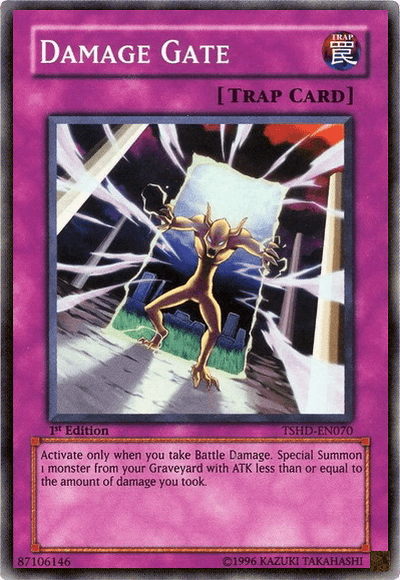 Damage Gate [TSHD-EN070] Super Rare - Josh's Cards