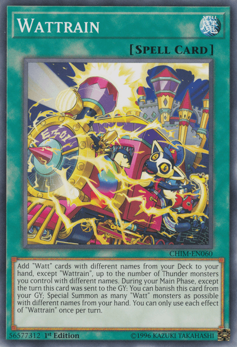 Wattrain [CHIM-EN060] Common - Josh's Cards