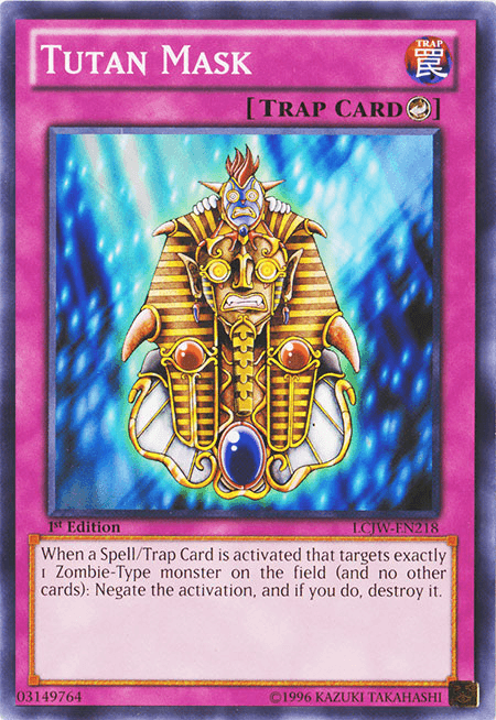 Tutan Mask [LCJW-EN218] Common - Josh's Cards
