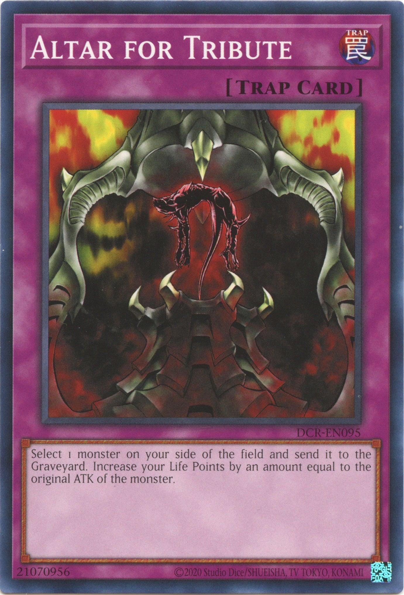 Altar for Tribute (25th Anniversary) [DCR-EN095] Common - Josh's Cards
