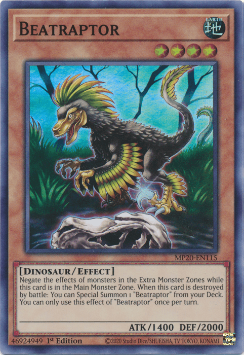 Beatraptor [MP20-EN115] Super Rare - Josh's Cards