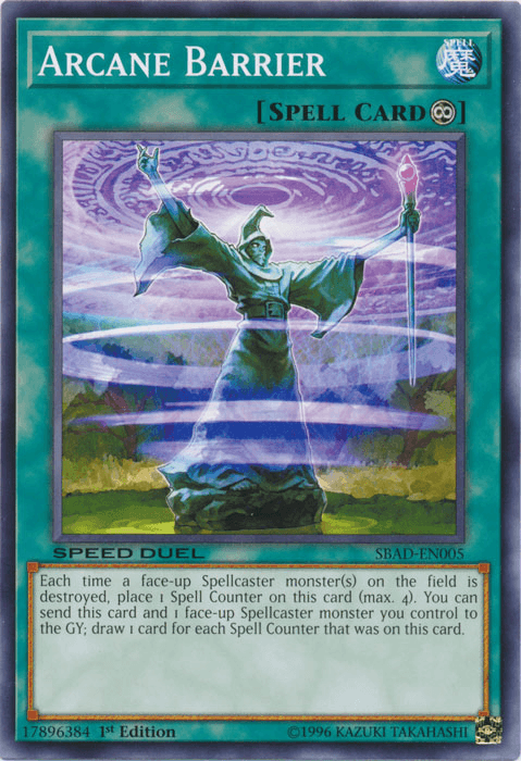 Arcane Barrier [SBAD-EN005] Common - Josh's Cards