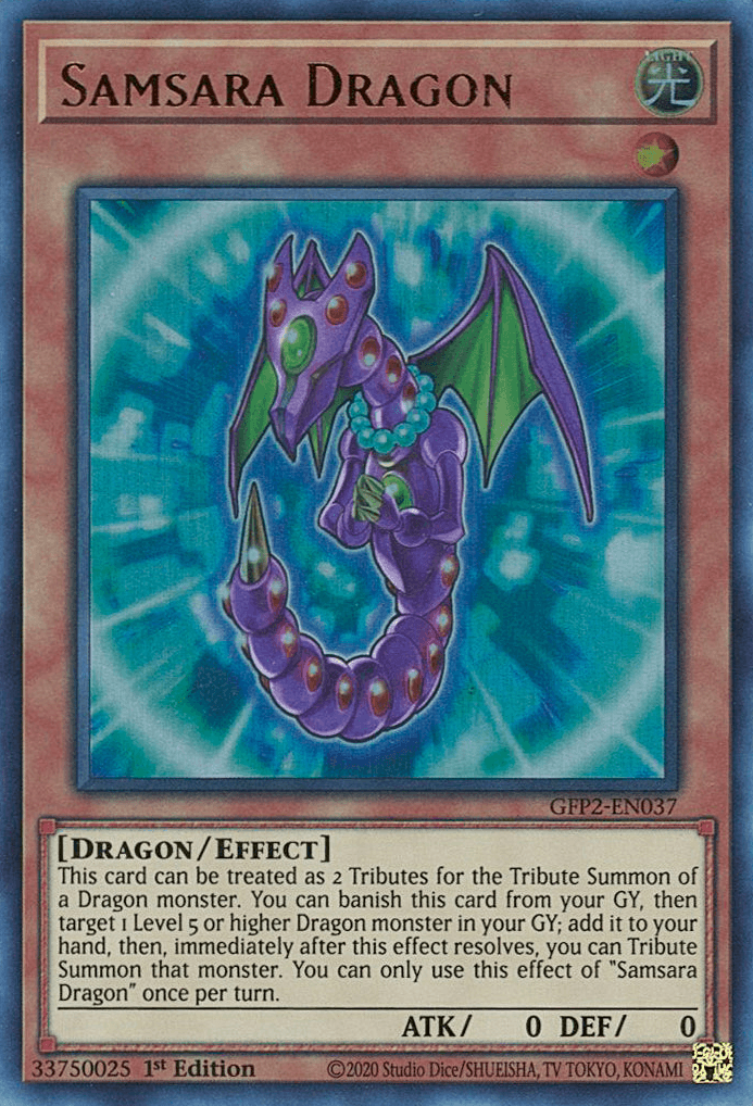 Samsara Dragon [GFP2-EN037] Ultra Rare - Josh's Cards