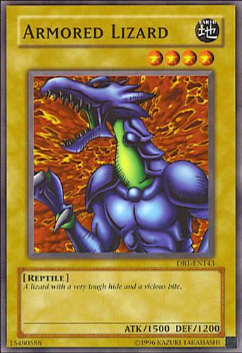 Armored Lizard [DB1-EN143] Common - Josh's Cards