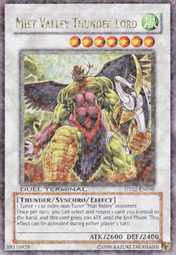 Mist Valley Thunder Lord [DT02-EN090] Ultra Rare - Josh's Cards