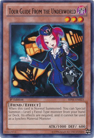 Tour Guide From the Underworld [BP01-EN023] Rare - Josh's Cards