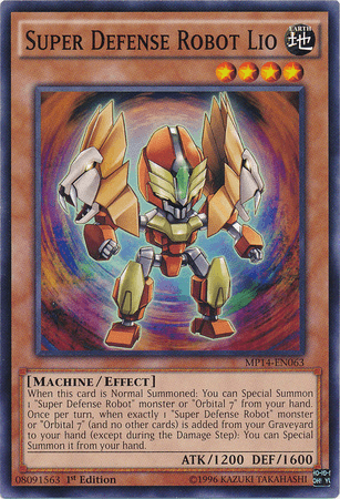 Super Defense Robot Lio [MP14-EN063] Common - Josh's Cards