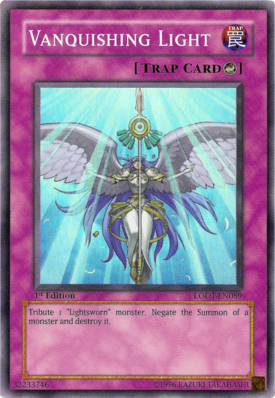 Vanquishing Light (LODT-EN089) - Light of Destruction Unlimited