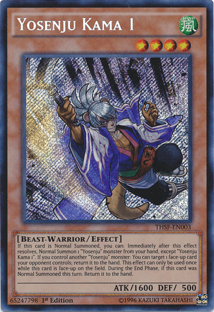 Yosenju Kama 1 [THSF-EN003] Secret Rare - Josh's Cards