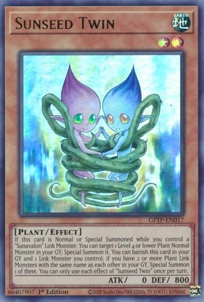 Sunseed Twin [GFTP-EN017] Ultra Rare - Josh's Cards
