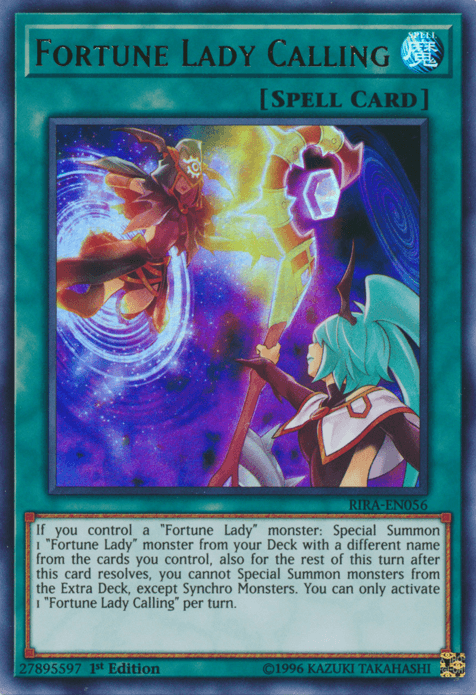 Fortune Lady Calling [RIRA-EN056] Ultra Rare - Josh's Cards