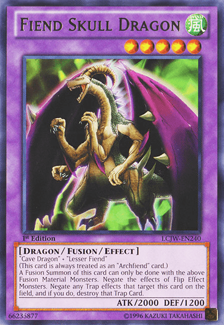 Fiend Skull Dragon [LCJW-EN240] Rare - Josh's Cards