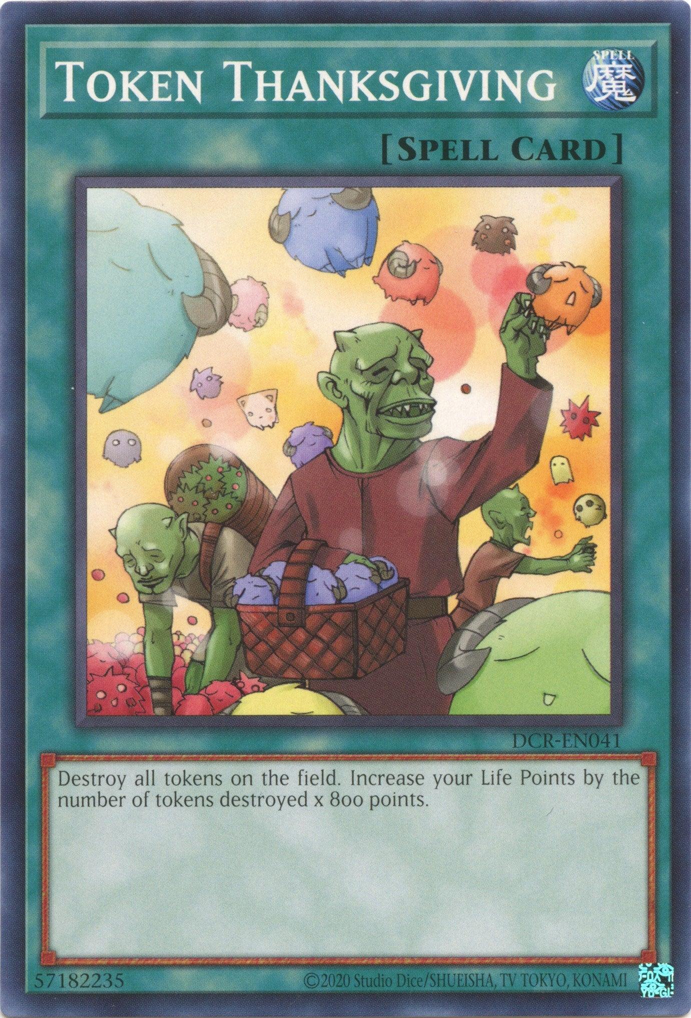 Token Thanksgiving (25th Anniversary) [DCR-EN041] Common - Josh's Cards