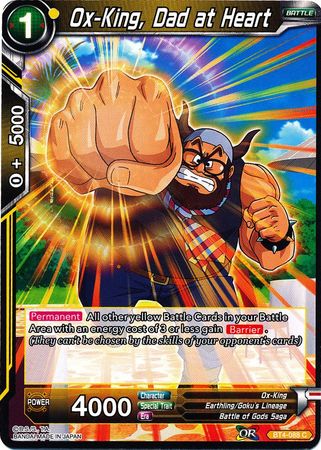 Ox-King, Dad at Heart (BT4-088) [Colossal Warfare] Parallel Foil