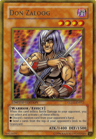 Don Zaloog [GLD1-EN012] Gold Rare - Josh's Cards