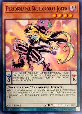 Performapal Skullcrobat Joker [OP19-EN021] Common - Josh's Cards