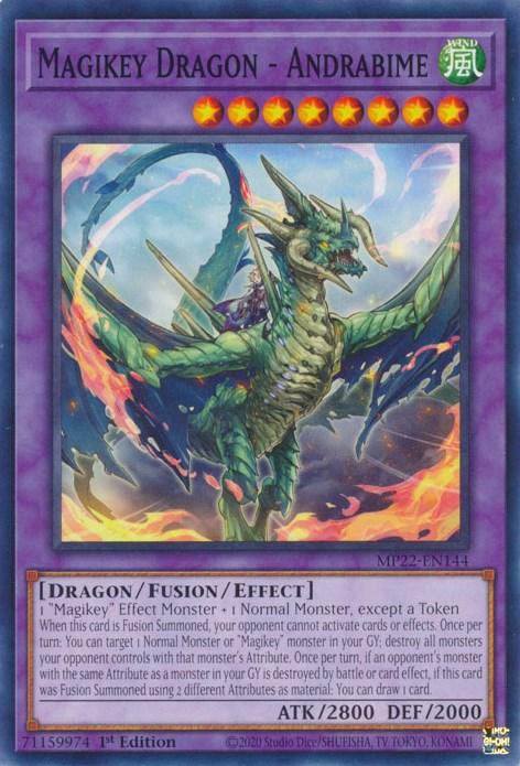 Magikey Dragon - Andrabime [MP22-EN144] Common - Josh's Cards