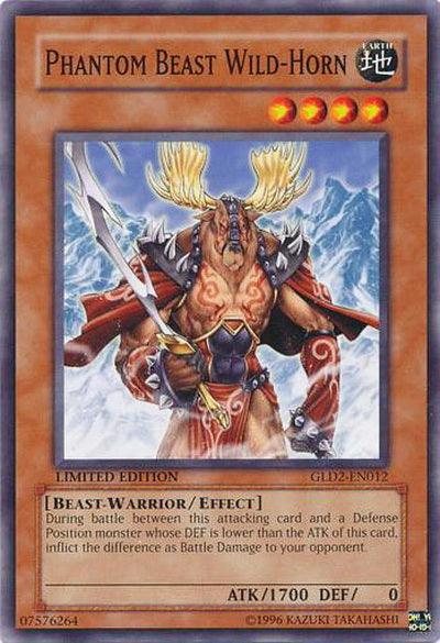 Phantom Beast Wild-Horn [GLD2-EN012] Common - Josh's Cards
