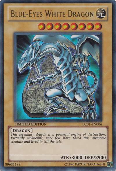 Blue-Eyes White Dragon [LC01-EN004] Ultra Rare - Josh's Cards