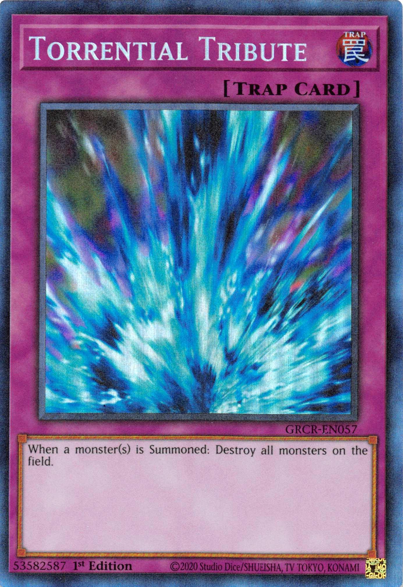 Torrential Tribute [GRCR-EN057] Collector's Rare - Josh's Cards