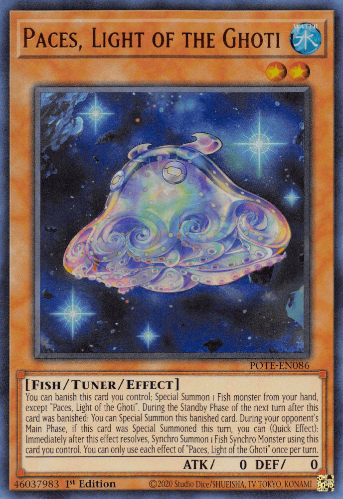 Paces, Light of the Ghoti [POTE-EN086] Ultra Rare - Josh's Cards
