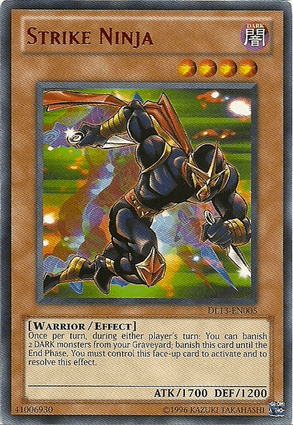 Strike Ninja (Red) [DL13-EN005] Rare - Josh's Cards