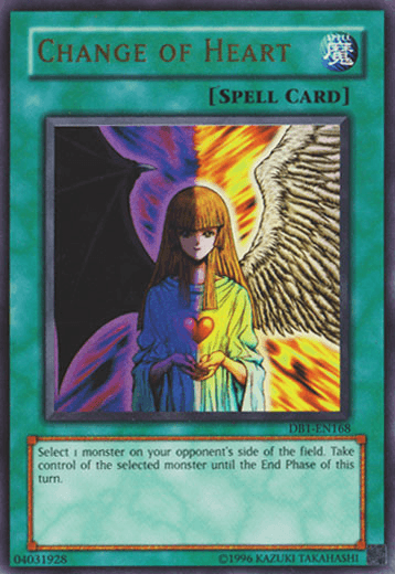 Change of Heart [DB1-EN168] Ultra Rare - Josh's Cards