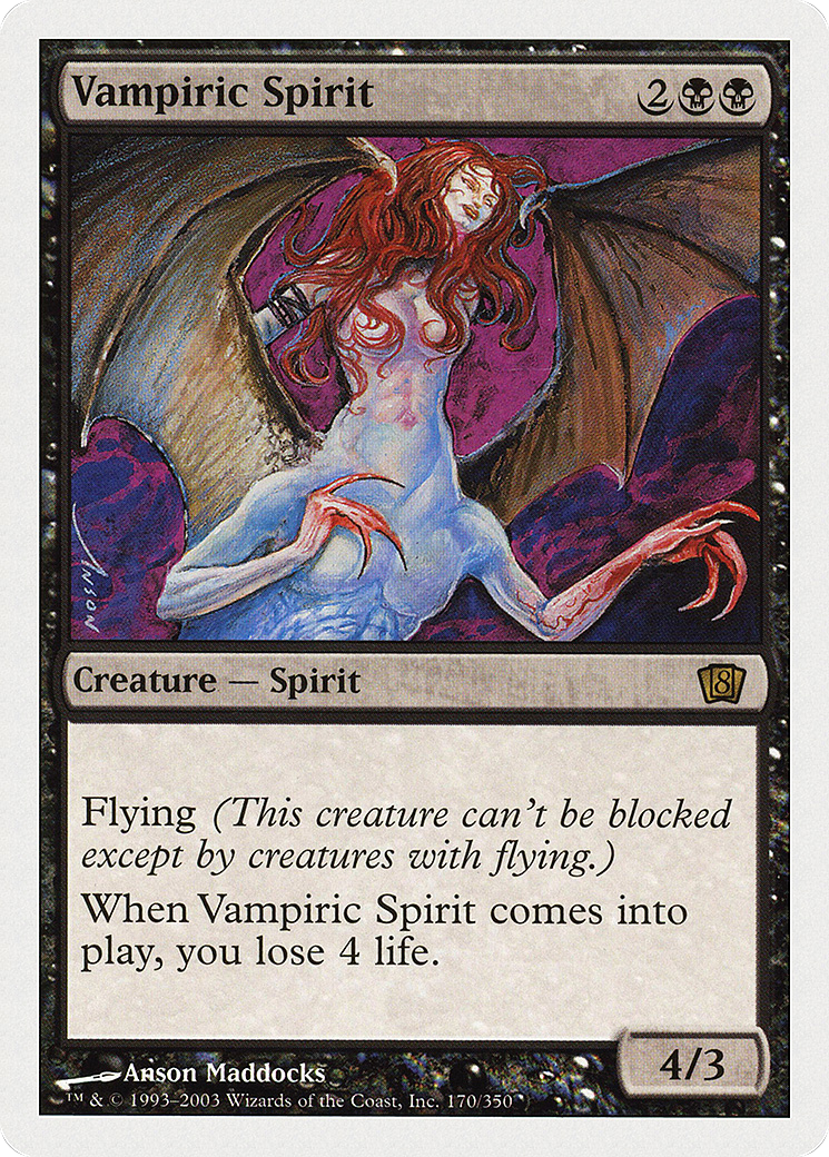 Vampiric Spirit [Eighth Edition] Foil