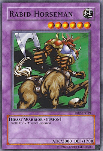 Rabid Horseman [DB2-EN049] Common - Josh's Cards