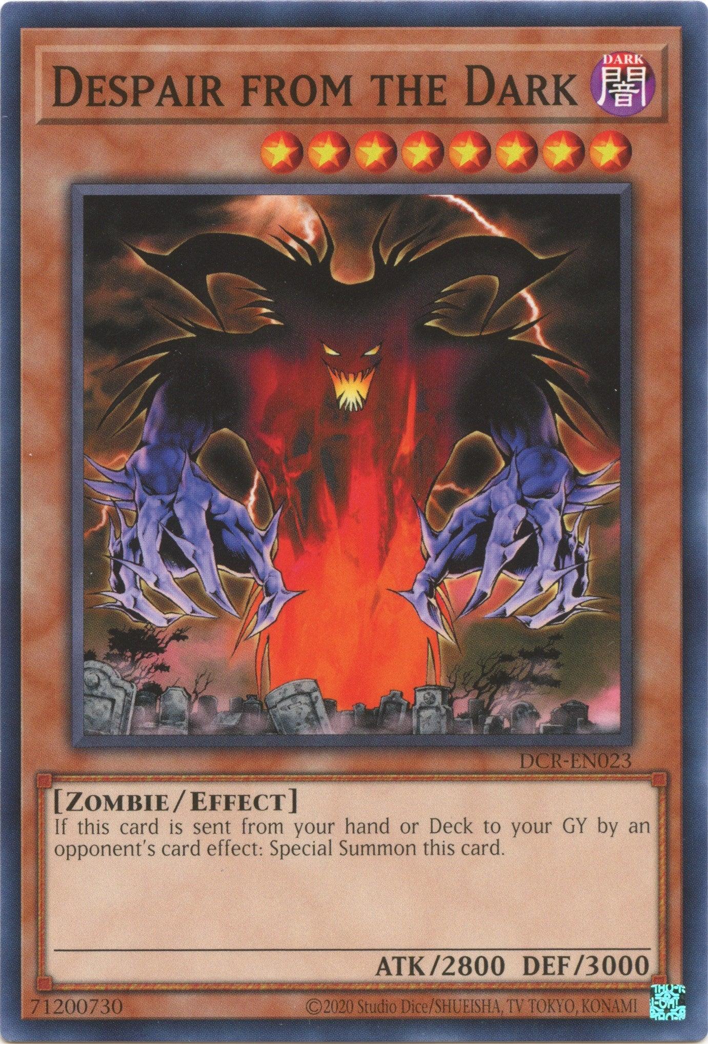 Despair from the Dark (25th Anniversary) [DCR-EN023] Common - Josh's Cards