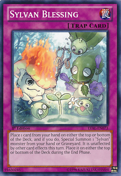 Sylvan Blessing [LVAL-EN073] Common - Josh's Cards