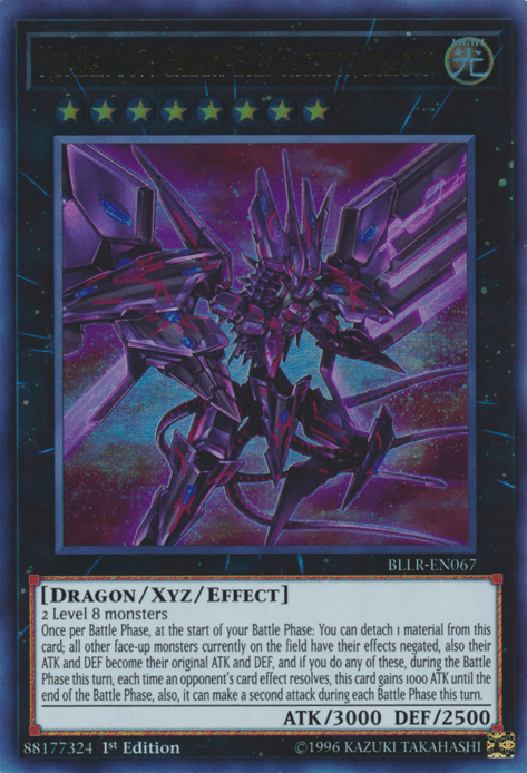 Number 107: Galaxy-Eyes Tachyon Dragon [BLLR-EN067] Ultra Rare - Josh's Cards