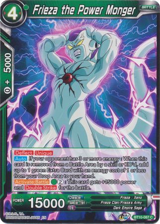 Frieza the Power Monger (BT10-087) [Rise of the Unison Warrior 2nd Edition] Parallel Foil