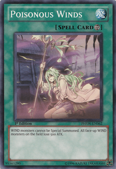 Poisonous Winds [PHSW-EN062] Common - Josh's Cards