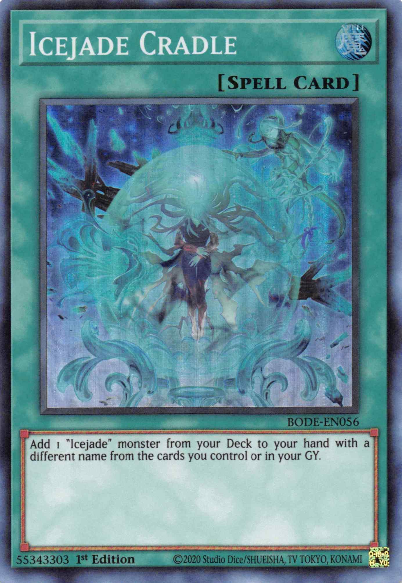 Icejade Cradle [BODE-EN056] Super Rare - Josh's Cards