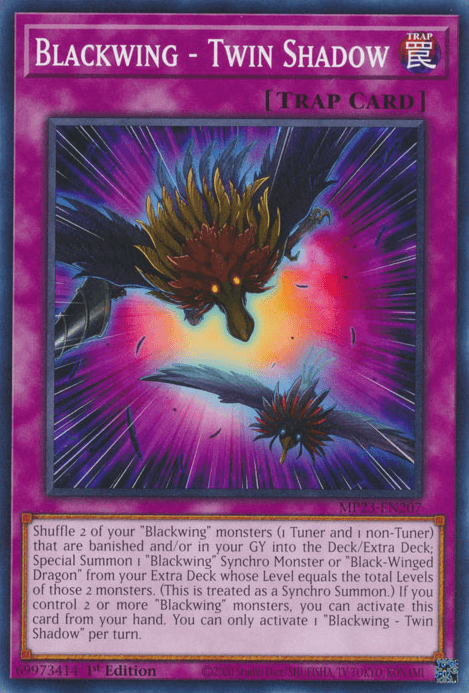 Blackwing - Twin Shadow [MP23-EN207] Common - Josh's Cards