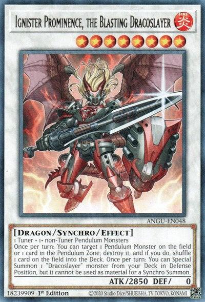 Ignister Prominence, the Blasting Dracoslayer (Rare) [ANGU-EN048] Rare - Josh's Cards