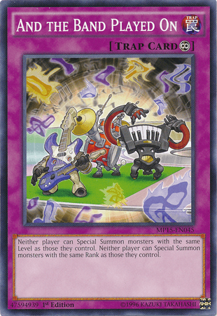 And the Band Played On [MP15-EN045] Common - Josh's Cards